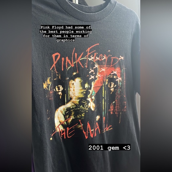 2001 pink floyd the wall band tee - Picture 3 of 4